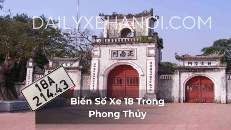 Ý nghĩa phong thủy của biển số xe 18 với số 1 và số 8