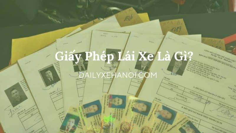 Giấy Phép Lái Xe