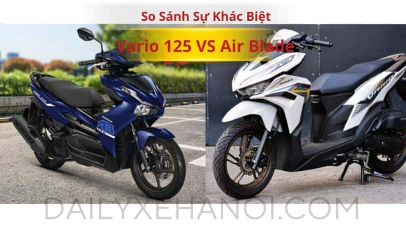 Vario 125 và Air Blade 125