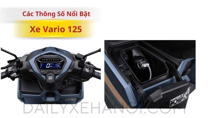 Tiện Ích Thông Minh và An Toàn Hơn vario 125