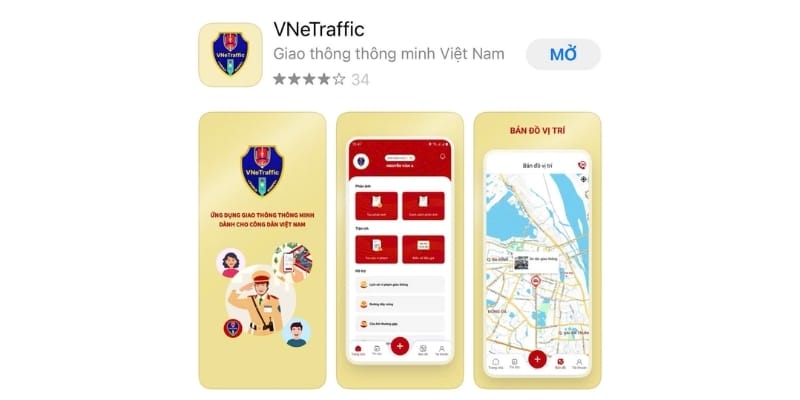 Tra cứu phạt nguội xe máy qua ứng dụng VNe Traffic