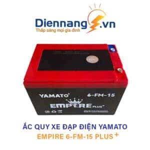Ắc quy xe đạp điện Yamato Empire 12V 15Ah chính hãng