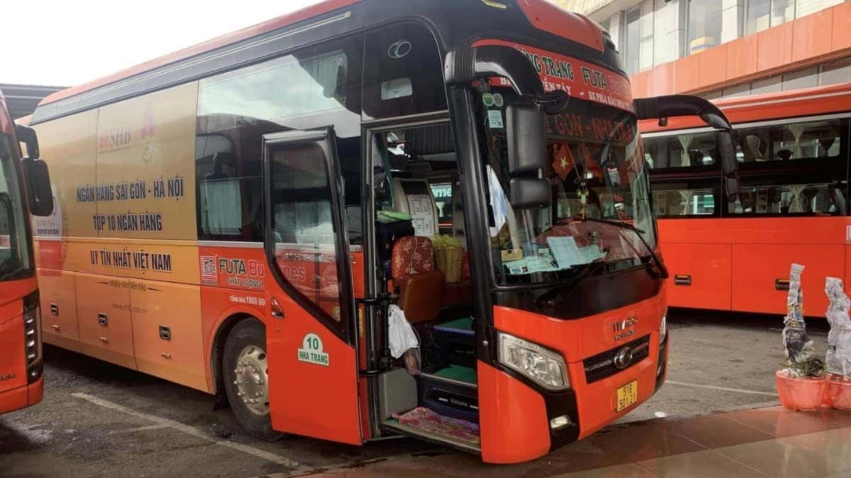 Bản đồ các chi nhánh tổng đài đặt xe Phương Trang tại khu vực miền Trung