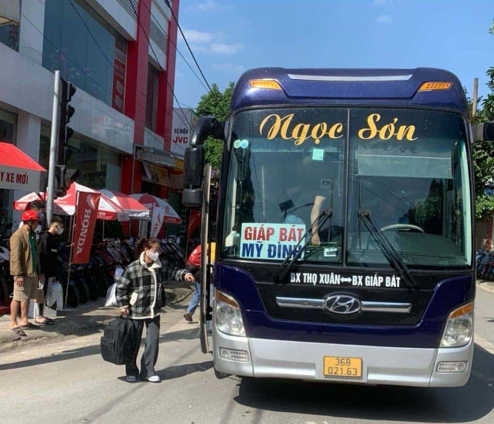Bảng giá vé Tết 2025 của nhà xe Ngọc Sơn