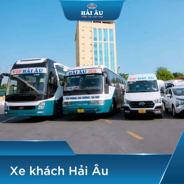 Bên trong xe khách Hải Âu tiện nghi trên tuyến Thái Bình Hải Phòng
