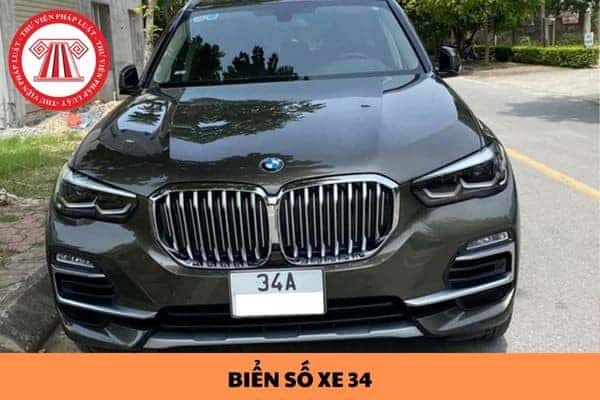Biển số xe 34 thuộc tỉnh Hải Dương