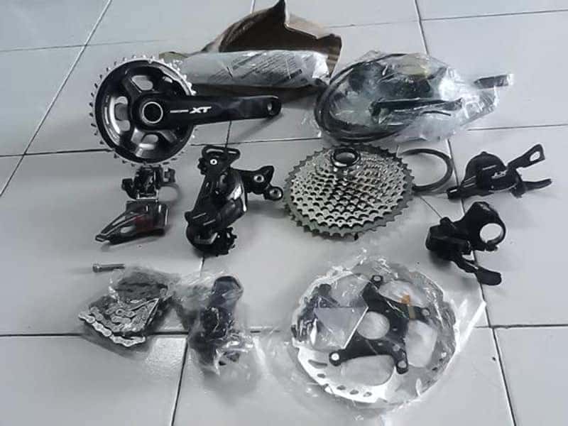 Đa dạng các loại phụ tùng xe đạp cũ để nâng cấp