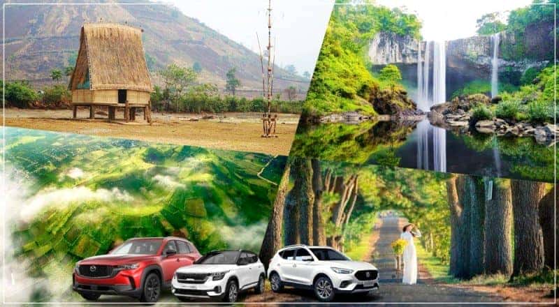 Đa dạng các loại xe tự lái Pleiku