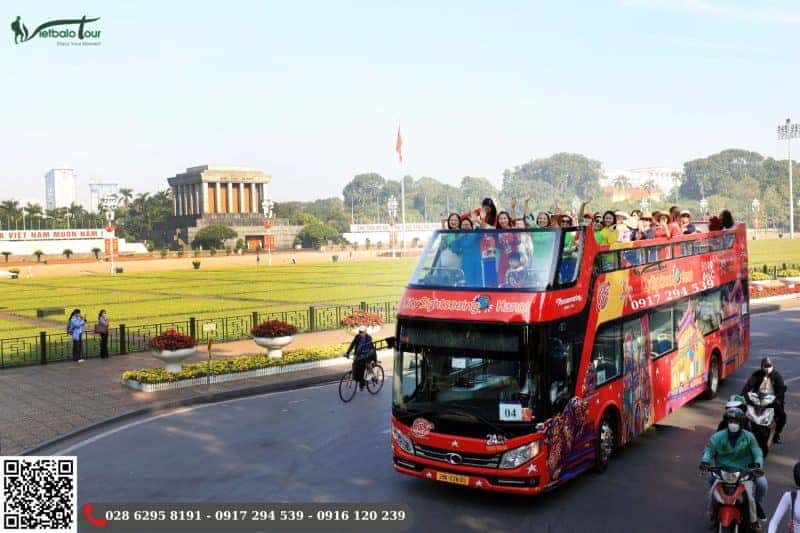 Đặt vé xe buýt 2 tầng Hà Nội dễ dàng