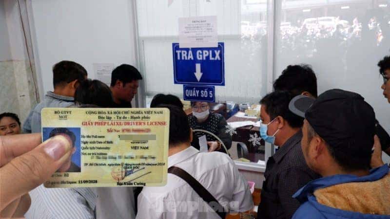Địa điểm thi bằng lái xe máy và quy trình nhận giấy phép lái xe