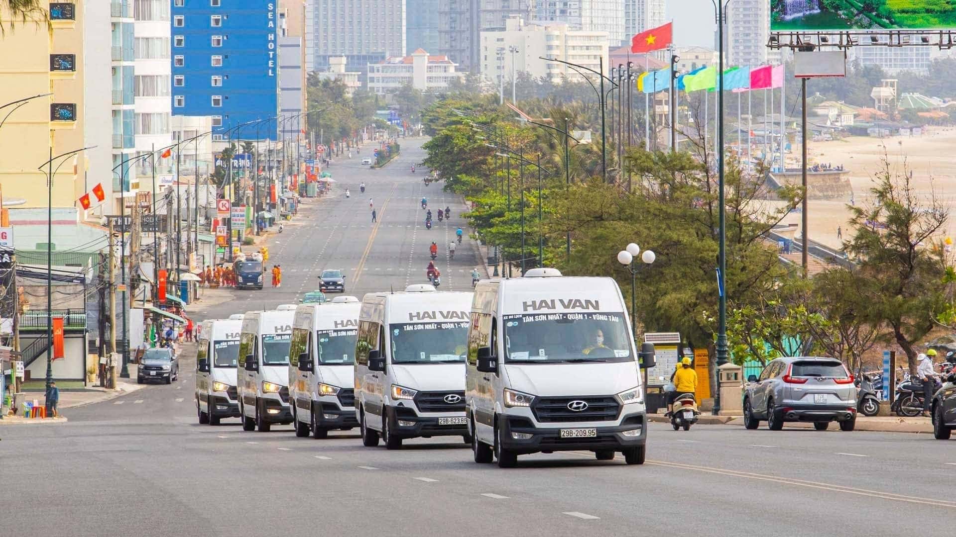 Dịch vụ xe Hải Vân đón trả khách tận nơi