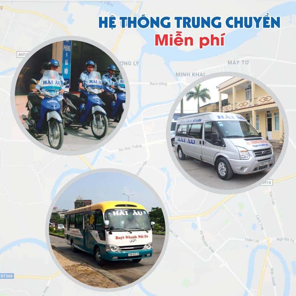 Đội ngũ nhân viên và tài xế chuyên nghiệp của nhà xe Hải Âu