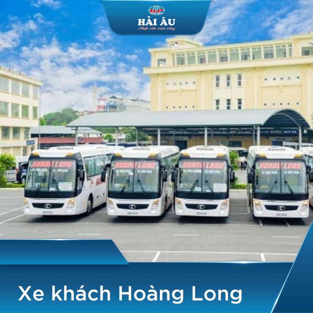 Đội xe khách Hoàng Long chuyên tuyến Hải Phòng Thái Bình