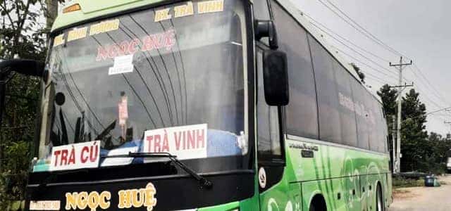 Đội xe Ngọc Huệ cung cấp dịch vụ vé xe Bình Dương đi Trà Vinh