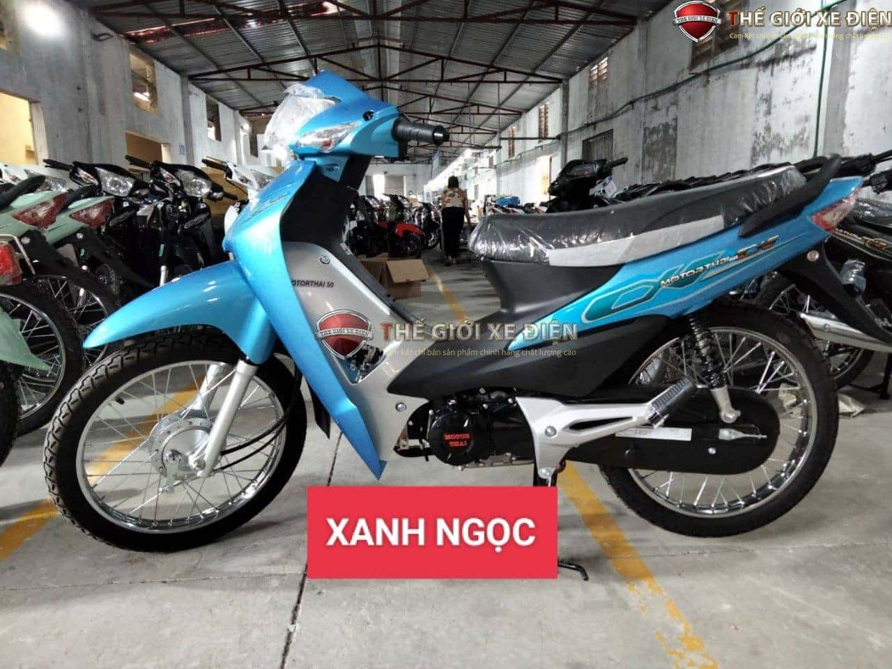 Động cơ và hệ thống phanh xe Wave 50cc