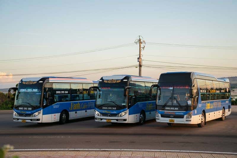 Dòng xe khách cao cấp phục vụ tuyến Phan Thiết Sài Gòn