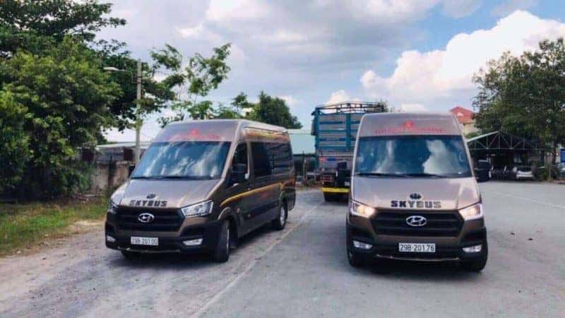 Ghế ngồi tiện nghi trên xe limousine Đại Nam tuyến Hà Nội Thanh Hóa