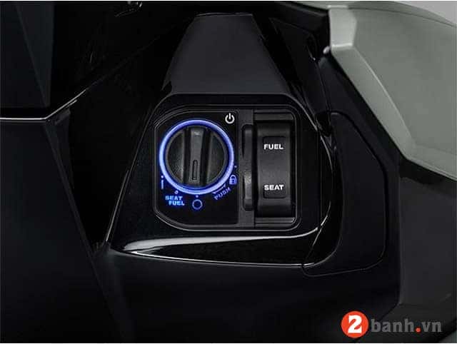 Hệ thống khóa thông minh Smartkey an toàn trên Air Blade 2025
