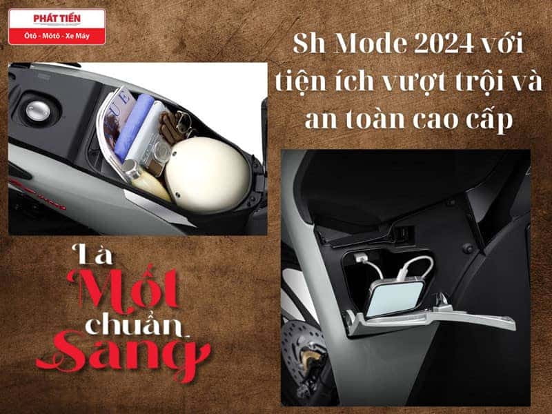 Hệ thống Smart Key trên Honda SH Mode 2024, tiện ích cao cấp sh mode