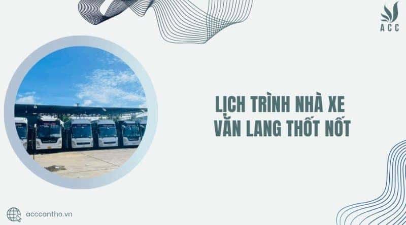 Hình ảnh xe khách tại bến xe Văn Lang Thốt Nốt