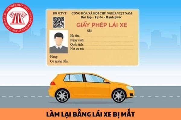 Hồ sơ cấp lại giấy phép lái xe máy bị mất còn hồ sơ gốc