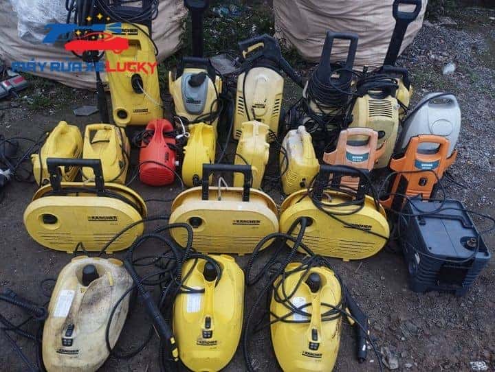 Kho máy rửa xe cũ tại Spro