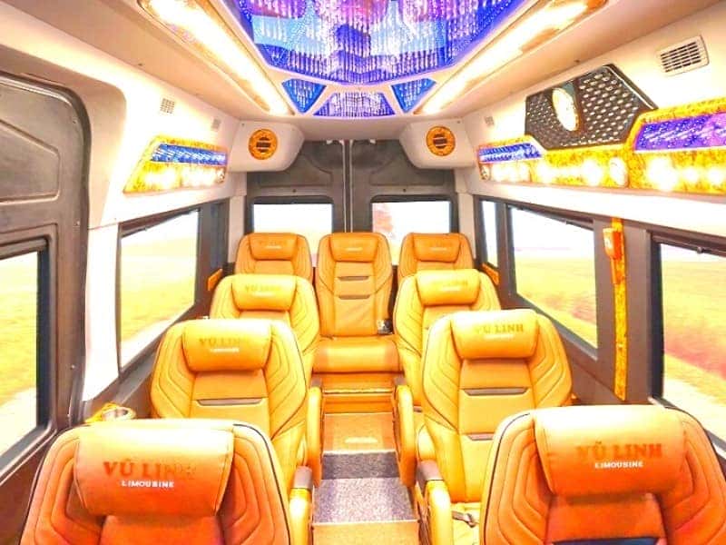 Limousine Vũ Linh là lựa chọn cao cấp cho vé xe Cần Thơ Đà Lạt