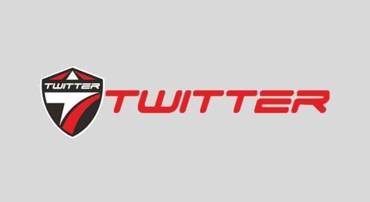 Logo thương hiệu xe đạp Twitter của Đức trên nền trắng