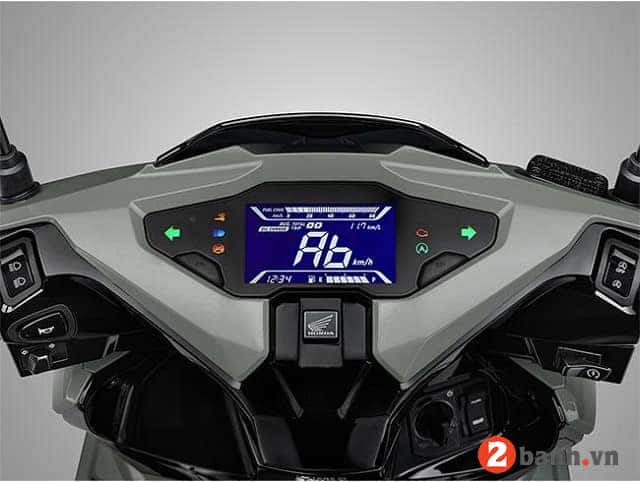 Màn hình đồng hồ Full LCD hiện đại trên Honda Air Blade 2025