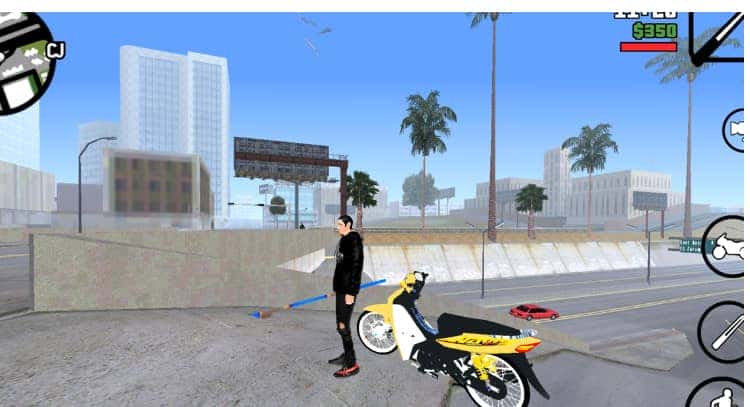 Màn hình khởi động game GTA San Andreas sau khi cài đặt thành công gta 5 san mod xe độ
