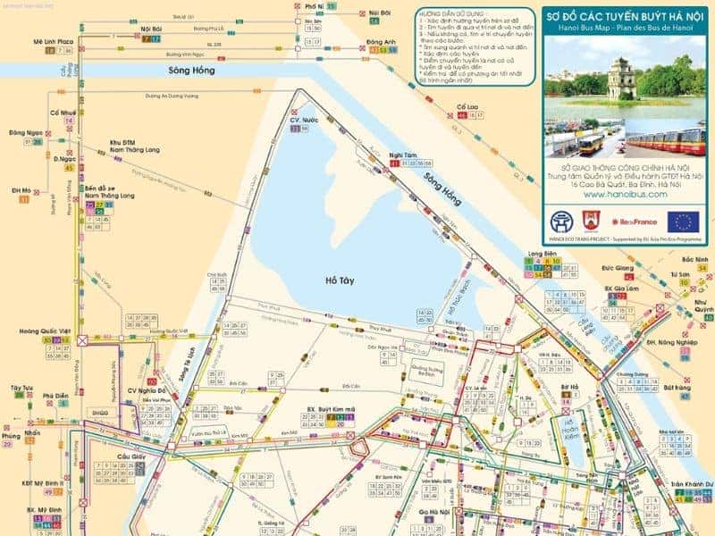 Mạng lưới xe buýt Hà Nội