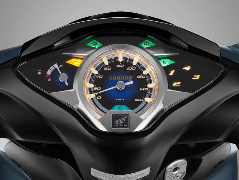 Mặt đồng hồ sang trọng lấy cảm hứng từ xe hơi trên Honda Future 2024