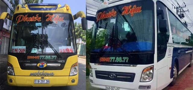 Mẫu xe giường nằm Phước Hậu phục vụ tuyến Bình Dương Trà Vinh