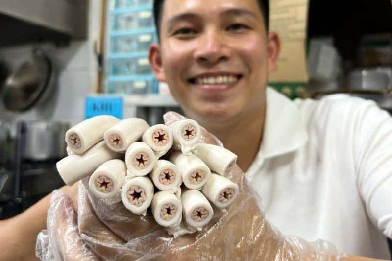 Món lòng xe điếu đang gây tranh cãi về nguồn gốc và an toàn thực phẩm