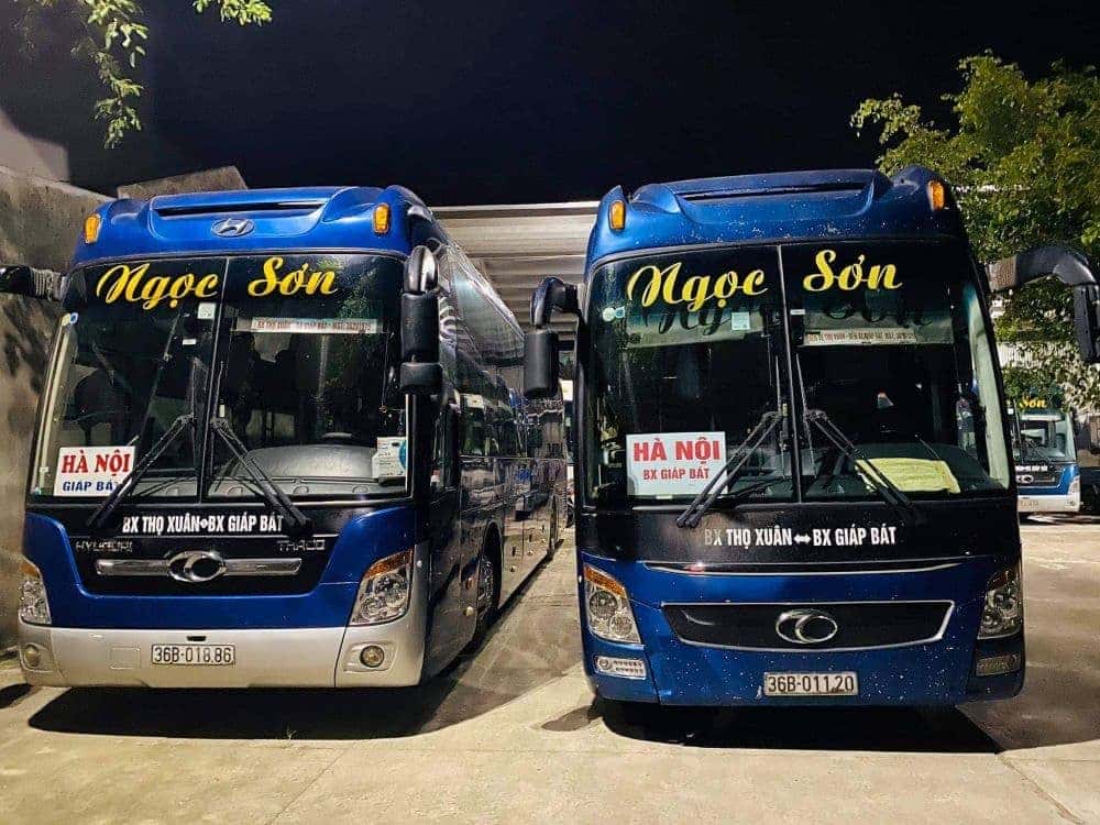 Nhà xe Ngọc Sơn nhận được nhiều đánh giá từ khách hàng