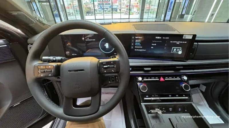 Nội thất Hyundai Santa Fe 2025 sang trọng