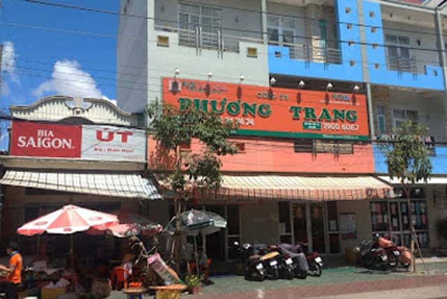 Nội thất xe giường nằm Phương Trang
