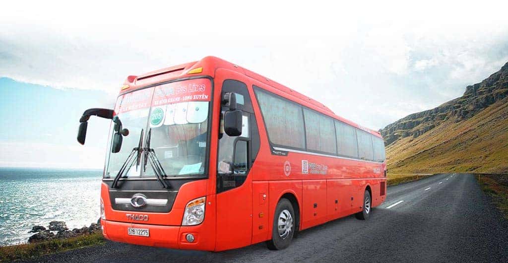 Nội thất xe khách Phương Trang