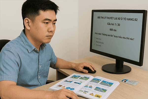Quy định mới về kỳ thi sát hạch lý thuyết lái xe ô tô năm 2025 với bộ 600 câu hỏi
