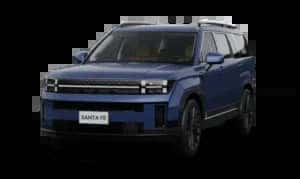 Santa Fe 2025 màu xanh dương