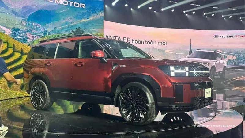 Thiết kế tổng thể Hyundai Santa Fe 2025