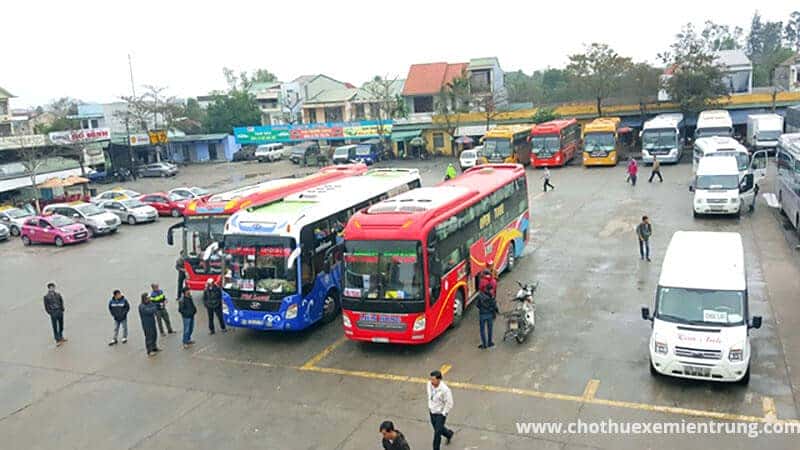 Tổng quan kiến trúc bến xe phía Nam Huế sầm uất