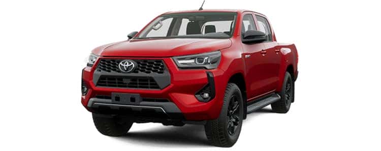 Toyota Hilux 2024 màu đỏ nổi bật và cá tính