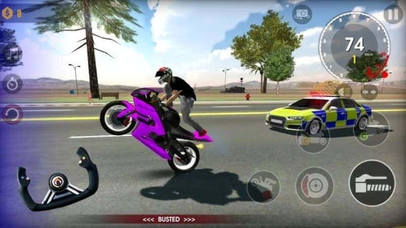 Trải nghiệm lái xe mô tô chân thực với Xtreme Motorbikes MOD Xe Độ