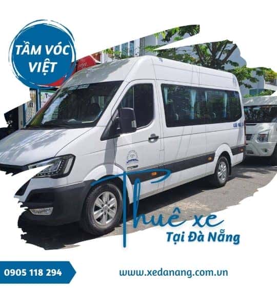Xe 16 chỗ tại Đà Nẵng hiện đại, tiện nghi