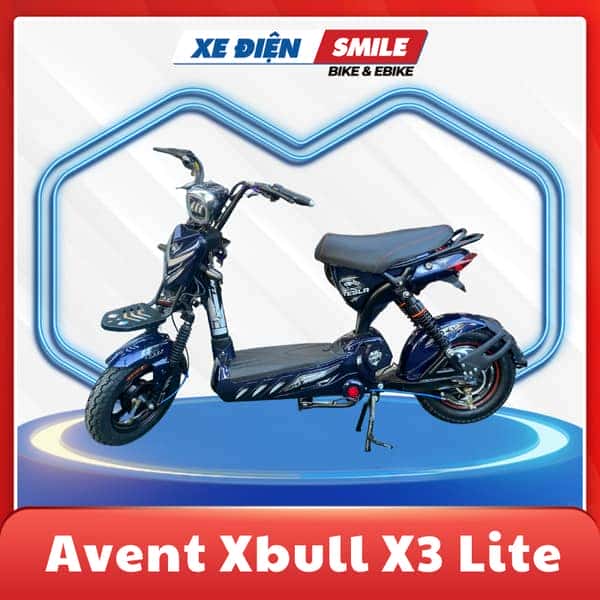 Xe đạp điện giá rẻ Avent Xbull X3 Lite phong cách thể thao