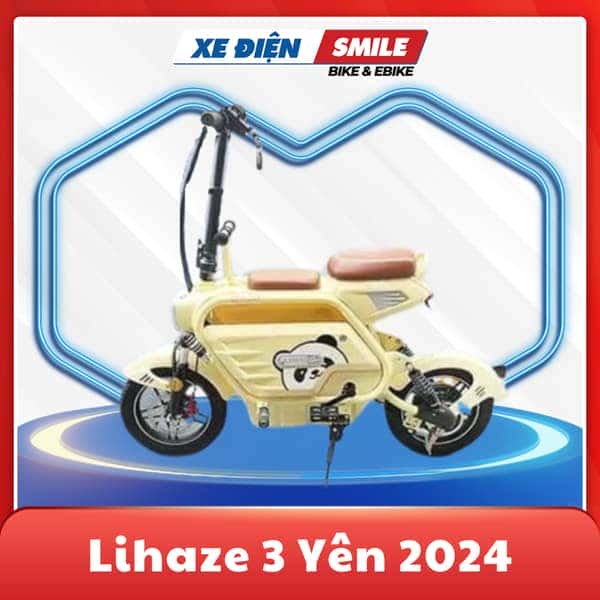 Xe đạp điện giá rẻ Lihaze 3 Yên với thiết kế độc đáo