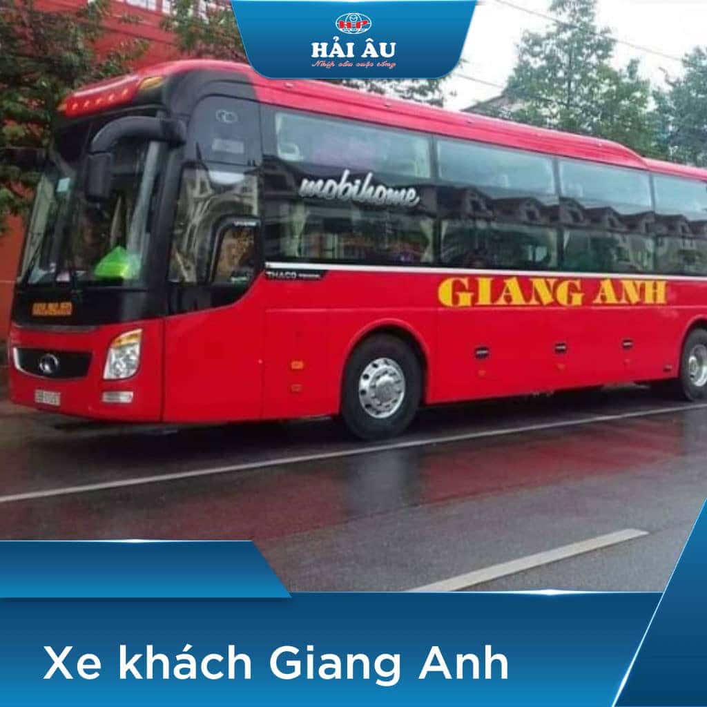 Xe giường nằm Giang Anh chất lượng cao cho chuyến đi Thái Bình Hải Phòng