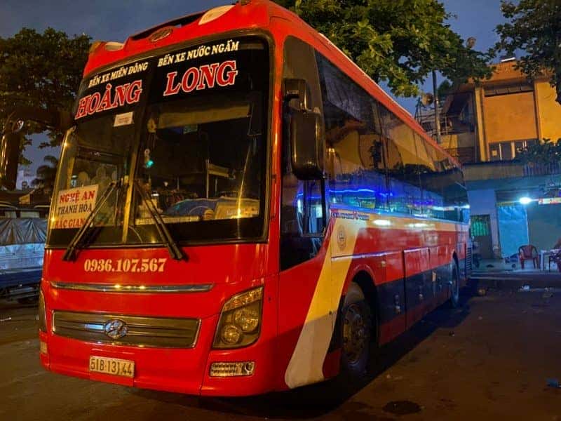 Xe khách Hoàng Long Bắc Nam