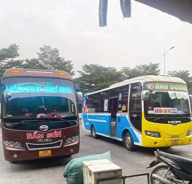 Xe khách Thái Nguyên Sầm Sơn Thanh Hóa
